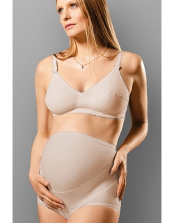 Бандаж трусы для беременных дородовой, бежевый
