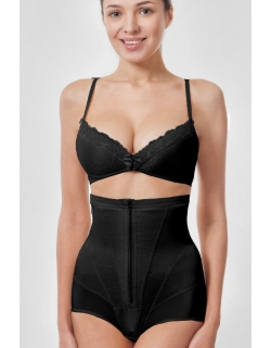 Бандаж трусы послеродовой утягивающий (корсет), черный