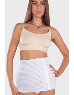 Бандаж послеродовой утягивающий "Лента", белый