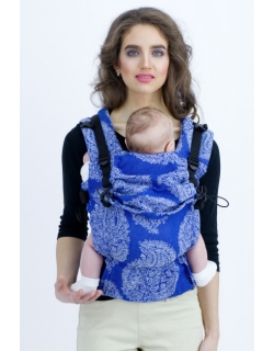 Эрго-рюкзак Diva Essenza Azzurro Linen One! со льном