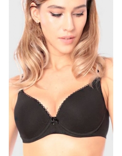 Бюстгальтер для кормления и беременных Elize, черный