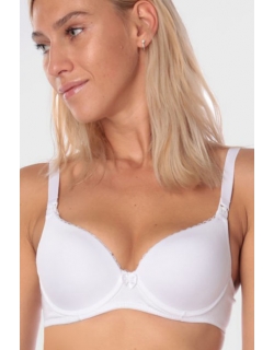 Бюстгальтер для кормления и беременных Elize, белый