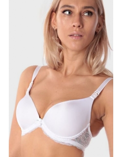 Бюстгальтер для кормления и беременных Katarina, белый