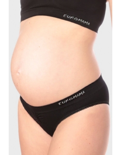 Трусы для беременных и после родов бесшовные Universal (низкие), черные