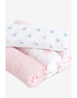 Муслиновые пеленки Aden by Aden&Anais, большие, набор 4, Doll