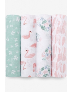 Муслиновые пеленки Aden by Aden&Anais, большие, набор 4, Briar rose