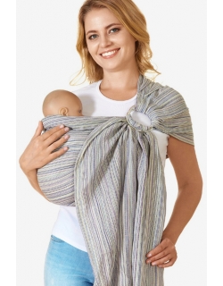 Слинг с кольцами Mums Era "Лайн", сиреневый