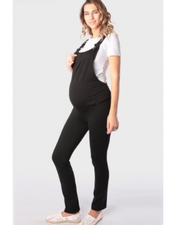 Комбинезон для беременных джерси, черный