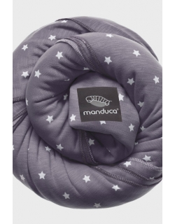 Слинг-шарф трикотажный Manduca, Limited Edition, Little Stars Slate