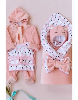 Комплект на выписку демисезонный, Valvina (6 предметов)