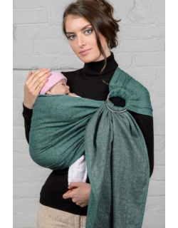 Слинг с кольцами для новорожденных Diva Basico, Atlantico