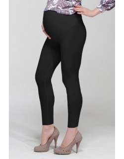 Леггинсы для беременных на живот, черные