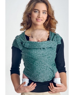 Май-слинг с рождения Diva Basico, Atlantico с капюшоном