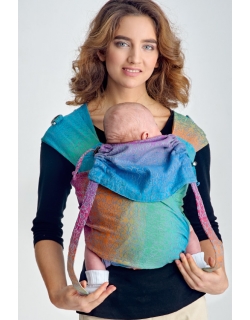 Май-слинг для новорожденного Diva Basico, Confetto с капюшоном