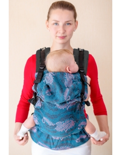 Эрго-рюкзак для новорожденных Diva LilySling Sea Horses, Simple One!