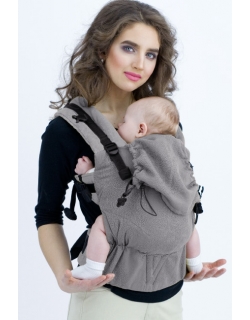 Эрго-рюкзак с рождения Diva Essenza Argento Simple One!