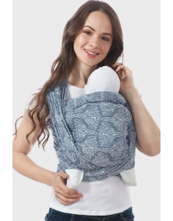 Слинг-шарф Floral, синий