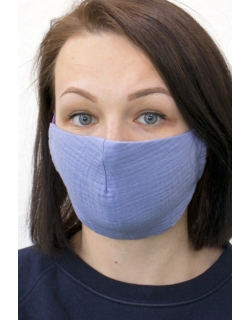 Маска защитная многоразовая (для взрослого), лавандовый