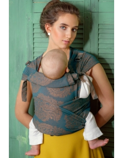 Май-слинг шарфовый с рождения Diva Essenza, Petrel