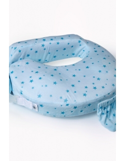 Подушка для кормления Loona эргономичная, Stars голубой