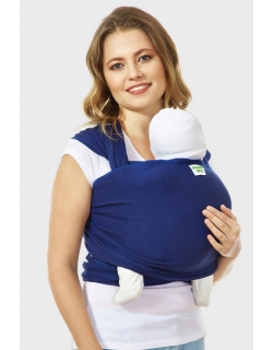 Трикотажный слинг-шарф, ультрамарин