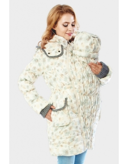 Слингокуртка зимняя Gliona 3в1, беж