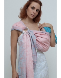 Слинг с кольцами для новорожденных Karaush Amira Perl с бамбуком