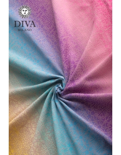 Слинг-шарф с рождения Diva Basico, Pastello (градация)