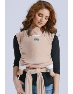 Трикотажный слинг-шарф для новорожденного Diva Stretchy, Beige