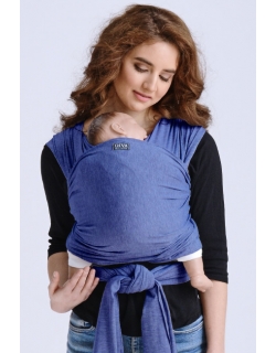 Трикотажный слинг для новорожденных Diva Stretchy, Blu