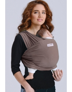 Слинг без намотки Loona для новорожденных, Moka