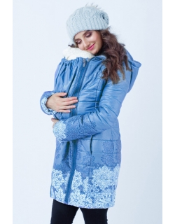 Слингокуртка зимняя 3 в 1 Diva Outerwear Celeste Snowflakes