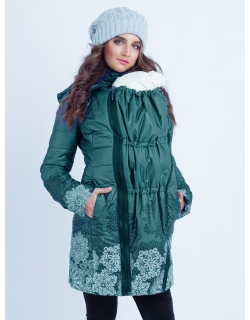 Слингокуртка зимняя 3 в 1 Diva Outerwear Mare Snowflakes