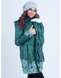 Слингокуртка зимняя 3 в 1 Diva Outerwear Mare Snowflakes
