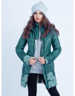 Слингокуртка зимняя 3 в 1 Diva Outerwear Mare Snowflakes