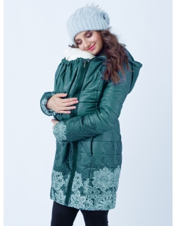 Слингокуртка зимняя 3 в 1 Diva Outerwear Mare Snowflakes