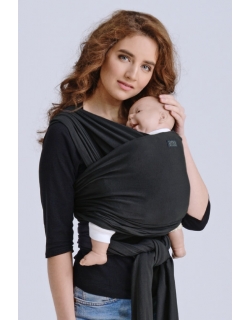 Трикотажный слинг-шарф Diva Stretchy, Nero