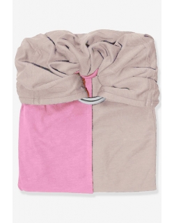 Слинг с кольцами трикотажный Diva Stretchy Pink/Beige