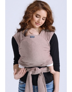 Трикотажный слинг-шарф для новорожденного Diva Stretchy, Sabbia