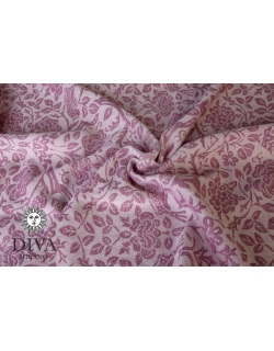 Слинг с кольцами Diva Milano, Rose Antico со льном