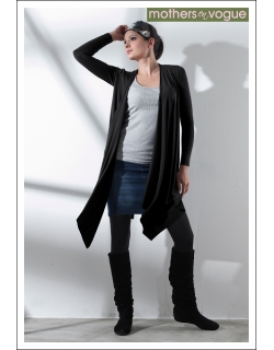 Кардиган для кормления "Sangha Waterfall", цвет черный