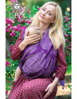 Слинг-шарф Diva Essenza, Viola Linen