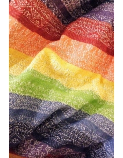 Слинг-шарф Ellevill Gaia Rainbow со льном