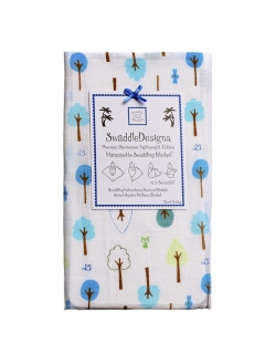 Пеленка детская тонкая SwaddleDesigns Маркизет TB Cute/Wild