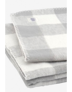 плед для новорожденных, цвет "Check grey"