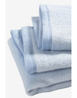 плед для новорожденных, цвет "светло-голубой"