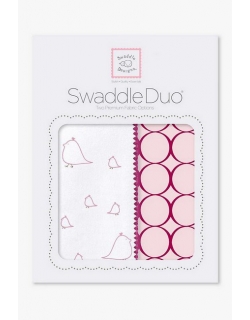 Набор пеленок SwaddleDesigns Swaddle Duo PK Big Chickies
