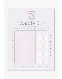 Набор пеленок SwaddleDesigns Swaddle Duo PP Dot/Mod Circle