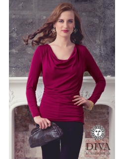 Топ для кормящих и беременных Diva Nursingwear Bella, цвет Berry