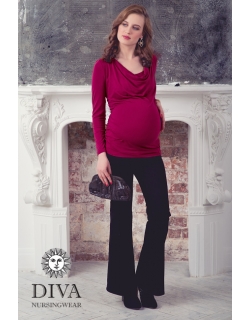 Топ для кормящих и беременных Diva Nursingwear Bella, цвет Berry